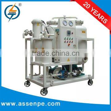 Great performance TYA series vacuum gear oil purification
