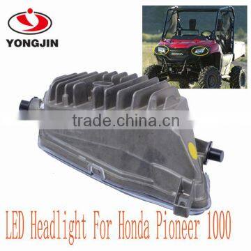 For Honda Pioneer 1000 SXS 1000 ATV UTV Led Headlight Bright Headlamp DOT Emark photo-5