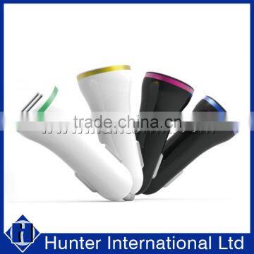 Premium IC Control Dual USB Bullet Car Charger
