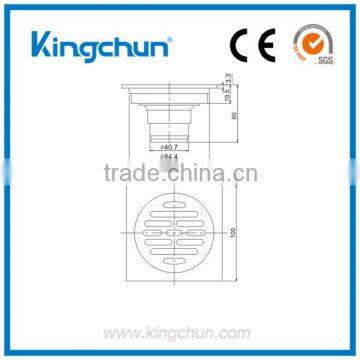 (J8001-B)Made in China Shower Floor Drain Cover Bathroom Drainer photo-2