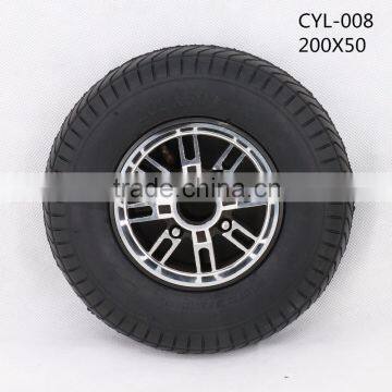 High Performance electric wheelchair disable power bicycle tyre 200X50                        
                                                                                Supplier's Choice