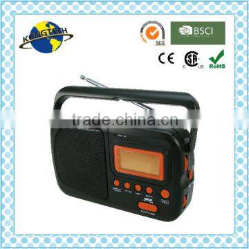 AM FM Portable Radio With Digital Read Out