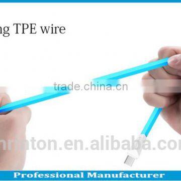 Original Remax TPE Copper Alien Cable for Iphone 5 and Micro photo-4