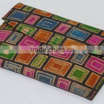 Genuine Leather Money Clutch With 2 Coin Purse Custom Bags Wholesale photo-3