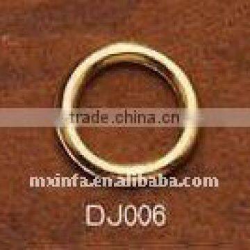 Gold plated bra ring,slider and hook