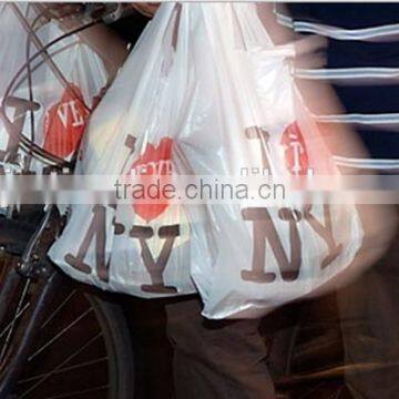 JTD Manufacture Wholesale Custom Printed i Love New York Plastic Tshirt Bags photo-3