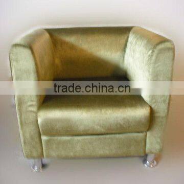 hot sale green modern design beauty salon sofa F-013