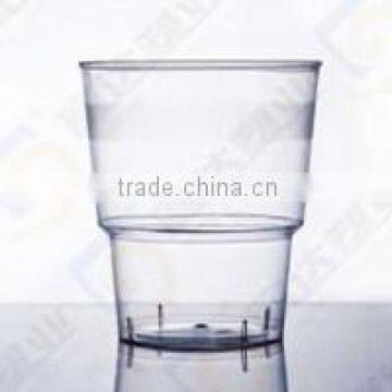 High transparency disposable cup plastic drinking water cup