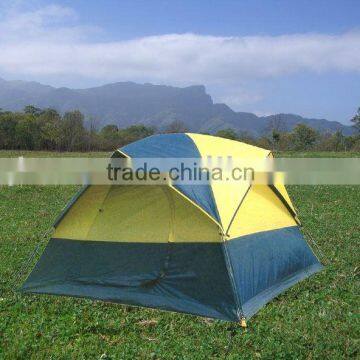 3-4 person double layer dome camping tent