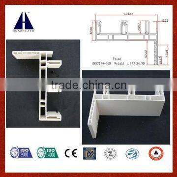 PVC profile of sliding series