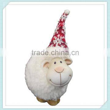 Happy Sweet Sheep Clay Animals Sheep Figurines