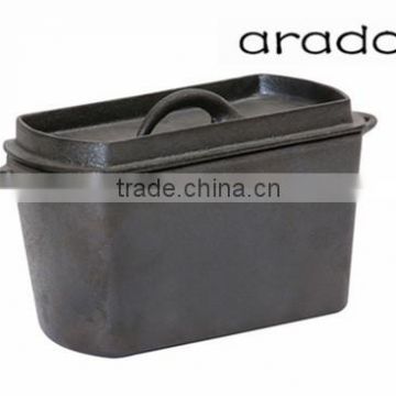 Pre-seasoned cast iron cookware dutch oven