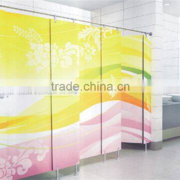 toilet partition made by high pressure laminate