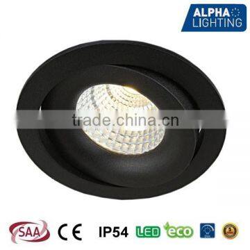 13W good quality high CRI adjustable cob led down light