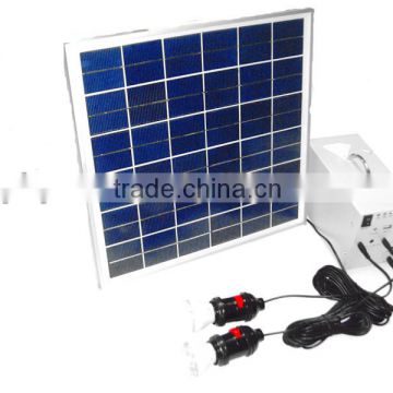 5w portable solar lighting kit for camping