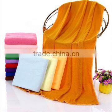Fashion Cheap Custom Plain Microfiber Woven Bath Towels photo-5