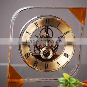 Fashion crystal clock for decoration