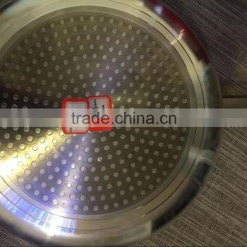 Brown Aluminum Non-stick Press Cookware Set Kitchen Used Fry Egg Pizza Pan Skillet photo-6