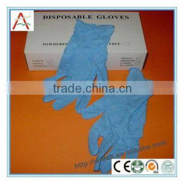 Chemical resistance nitrile medical glove