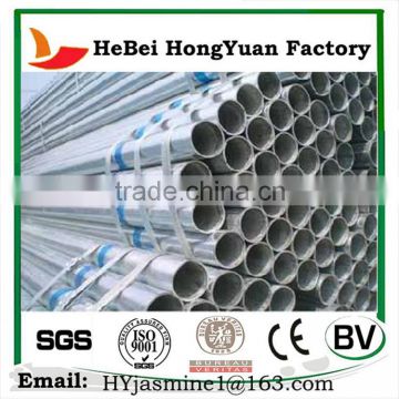 Q235 Galvanized Green House Used Welded Round Steel Pipe                        
                                                Quality Choice