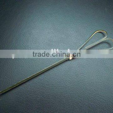 12cm bamboo knot looped skewer pp bag