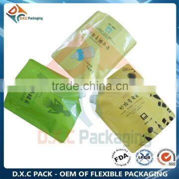 Rice Packaging Spout Top 1lb Rice Stand Up Pouch photo-2