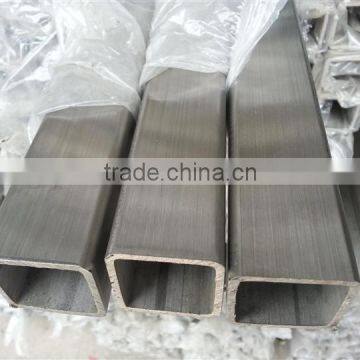 SUS 316L stainless steel square tube weight and price per meter
