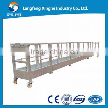 cradle aluminum platform / chimney gondola hoist / zlp suspended rope platform