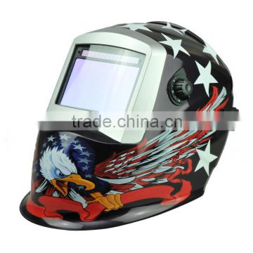 Solar power auto darkening factory supply welding mask