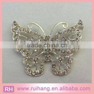 2015 new design Crystal rhinestone brooch for wedding