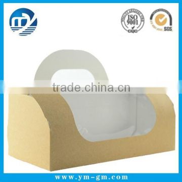 Customized paper personalized cake boxes with handle