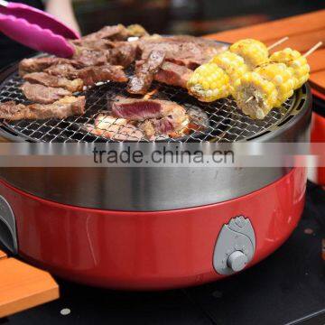 Smokeless and Portable BBQ Charcoal Grill photo-4