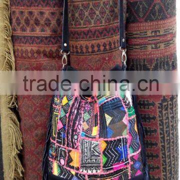 Banjara Leather tassle hand bags