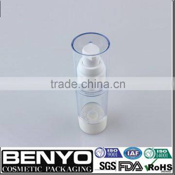 White Empty Promotional SAN Airless Cosmetic Bottle