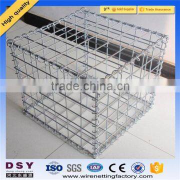 Trade assurance Rock cage, wire basket gabion retaining wall, galvanized gabion basket