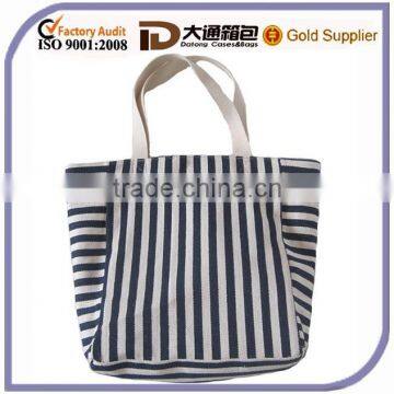 New Design Fashion Cheap Wholesale Promotional Beach Bag Canvas Cotton Tote Bag Shopping Handbag Bag