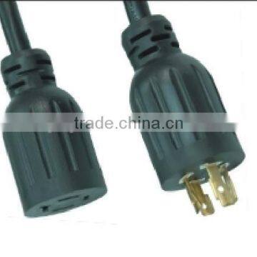 NEMA L14-30 Locking Extension Cord With UL CUL Approval.
