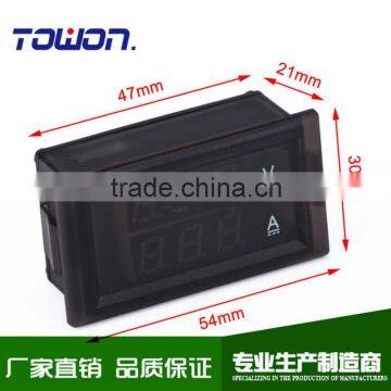 100A Ammeter 100V Voltmeter 2in1 Digital Voltage Current Meter DC 12V 24V Dual Display Volt Amp Monitor + Current Transformer photo-6