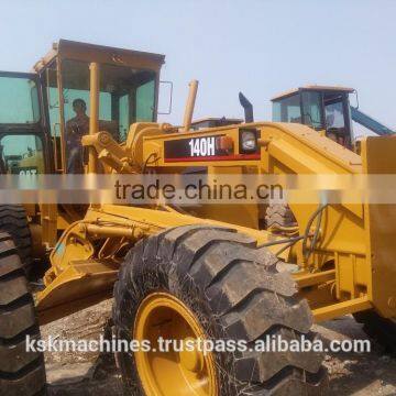 Cheaper Price Selling Used Japan Original Motor Grader 140H