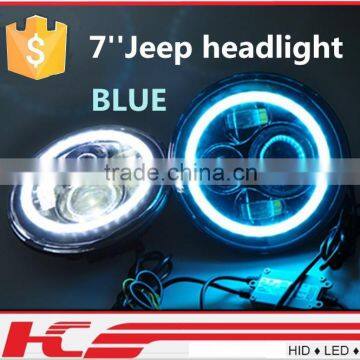 Head Light For Jeep Wrangler 7'' Led High Low Beam 4x4 Led Headlight 7inch