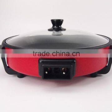 Non Stick Skillet Electric Frying Pan Temperature Control Thermostat Glass Lid photo-3
