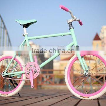 20 INCH MINI FIXIE BIKE / COLORFUL MINI FIXED GEAR BIKE photo-6