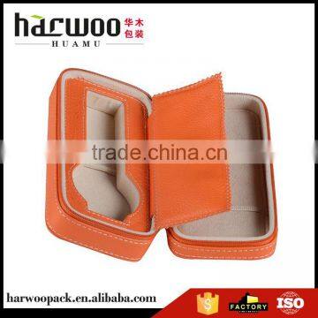 New Product Special Design Leather Watch Box Red Boxes Display in Many Style Supplier's Choice