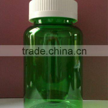 75ml plastic pill bottles green