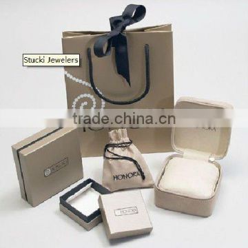 Fashion luxury paper box jewelry, paper mache jewelry box, paper jewelry box wholesale for necklace, ring, earring of brands