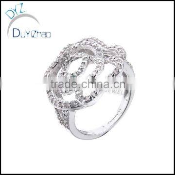 white gold antique wedding bridal rings