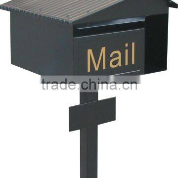 decorative metal mailbox/JHC-1056/commercial mailboxes for sale/cast iron mailboxes for sale