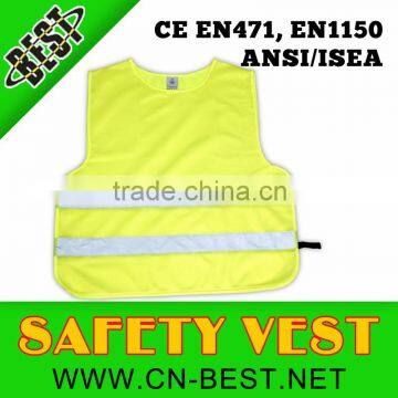 EN 1150 high visibility child safety vest