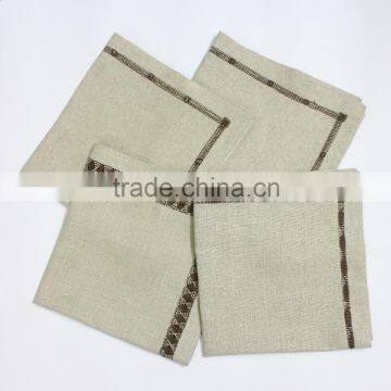 Multiple Hand Hemstitch Style Linen Napkin