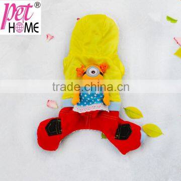 NEW Wholesale Top Fabric Pet Dog Minoins Cosplay Costume, Funny Dog Coat, Dog Clothes for Christmas Quality Choice photo-4